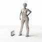 Diorama model-building product photo 1: Diorama Living: Freestanding Book for a Miniature Shelf (Ref. 1321D)