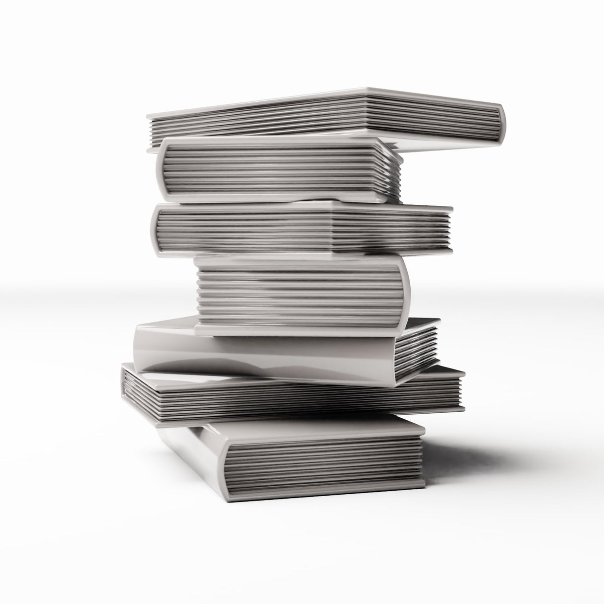 Diorama model-building product photo 2: Diorama Interior: Stack of Books for a Miniature Shelf (Ref. 1322D)
