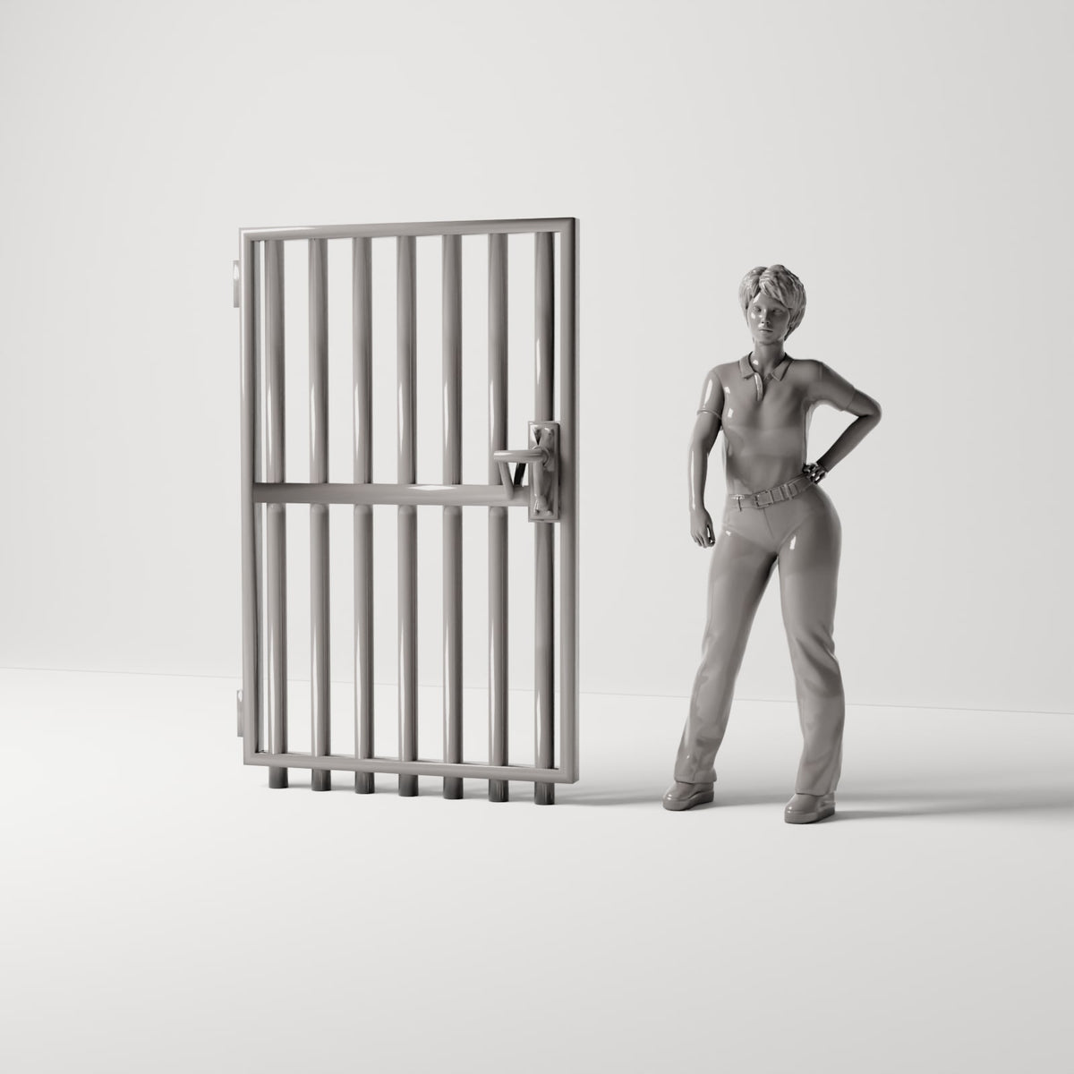 MyPortal 133 1: Diorama Terrain: Metal Garden Gate (Ref. 133D)