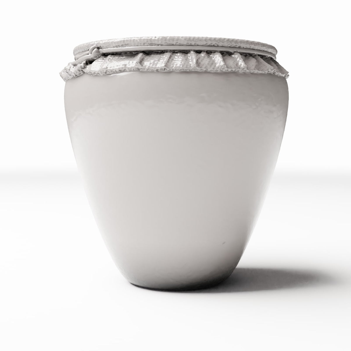 Diorama model-building product photo 0: Diorama Kitchen: Miniature Clay Jug with Cover (Ref. 1345D)