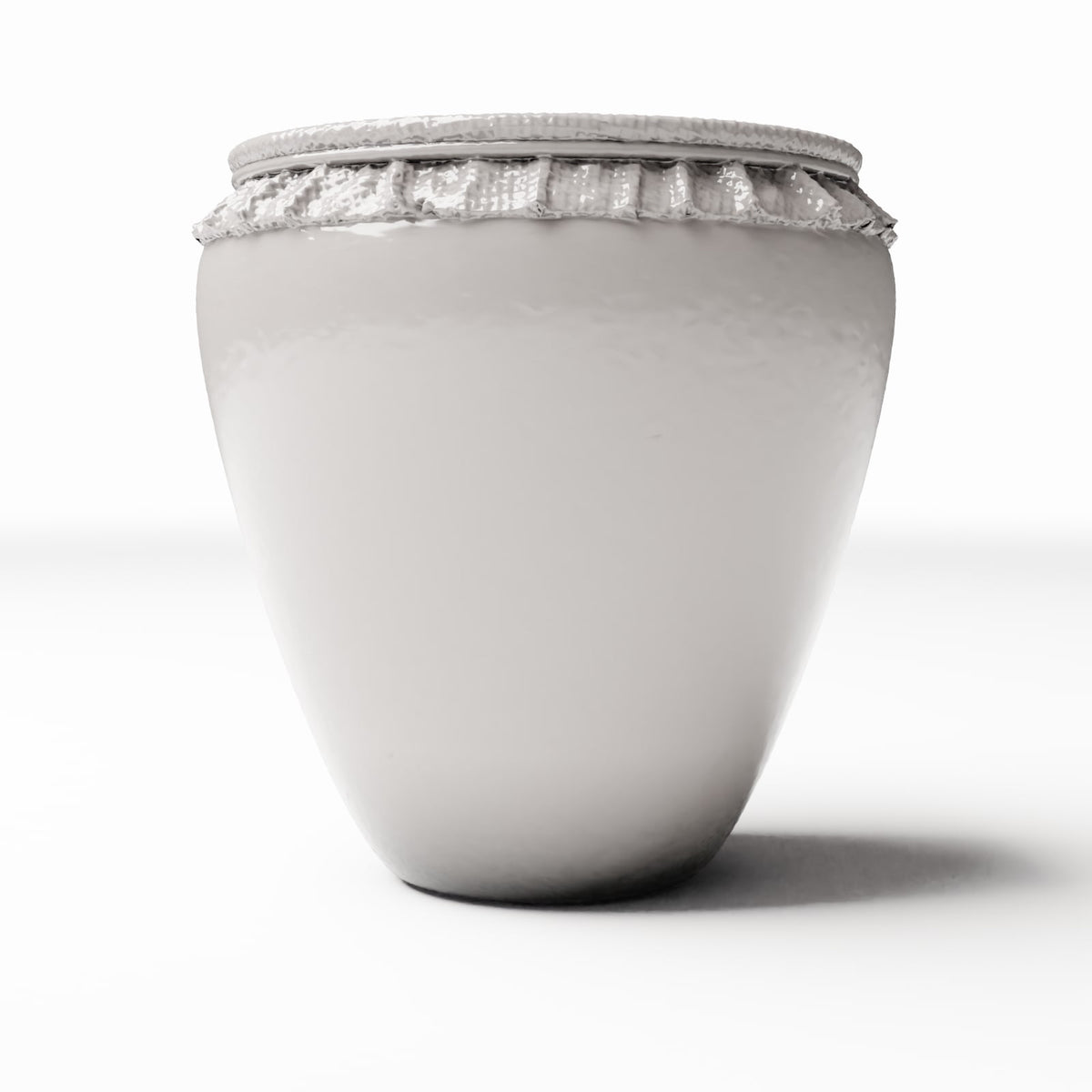 Diorama model-building product photo 2: Diorama Kitchen: Miniature Clay Jug with Cover (Ref. 1345D)