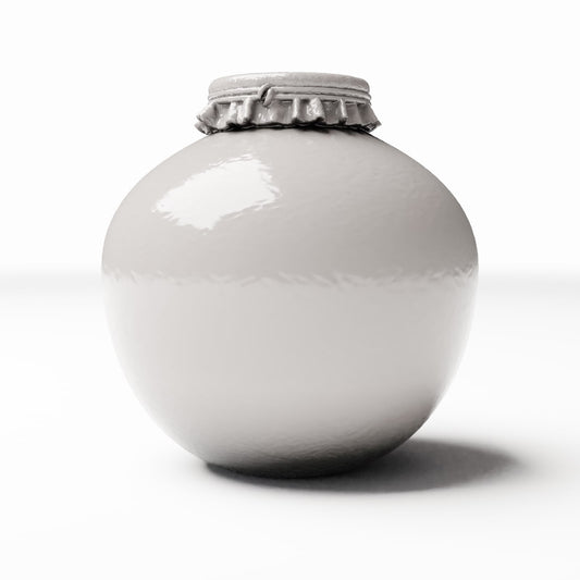 Diorama model-building product photo 0: Diorama Kitchen: Miniature Clay Jug with Lid (Ref. 1347D)