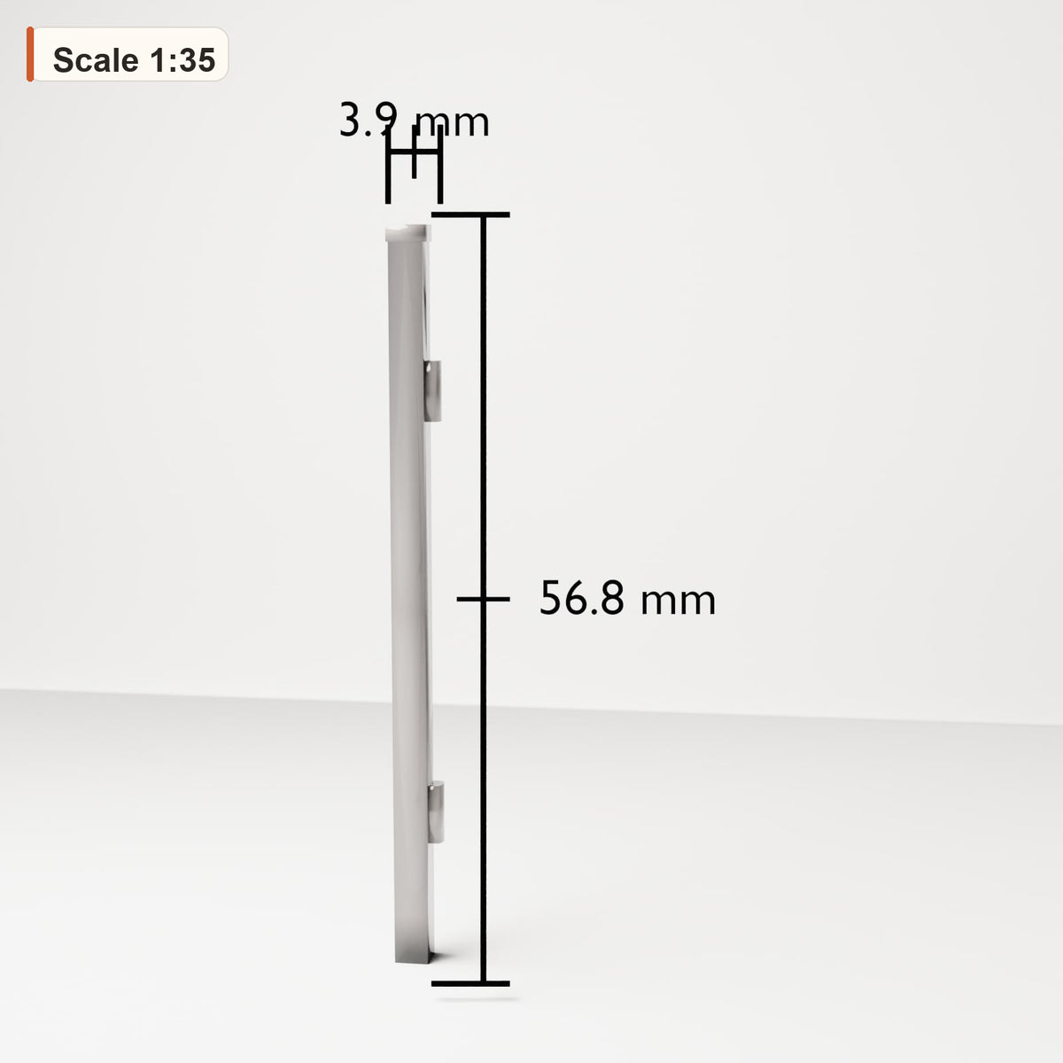 MyPortal 134 1: Diorama terrain: gate posts with hinges (Ref. 134D)