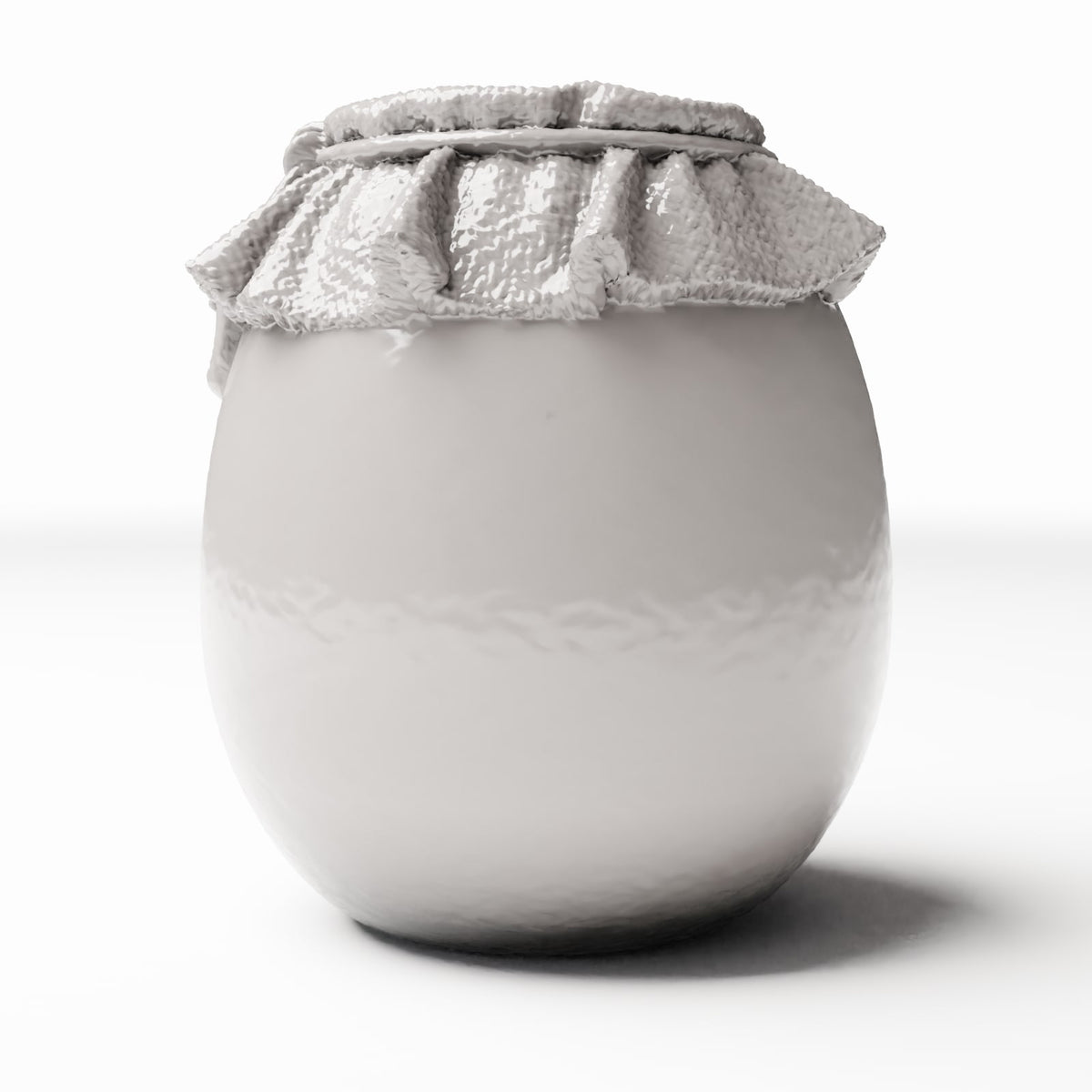 Diorama model-building product photo 2: Diorama Kitchen: Miniature Jug with Cover (Ref. 1357D)