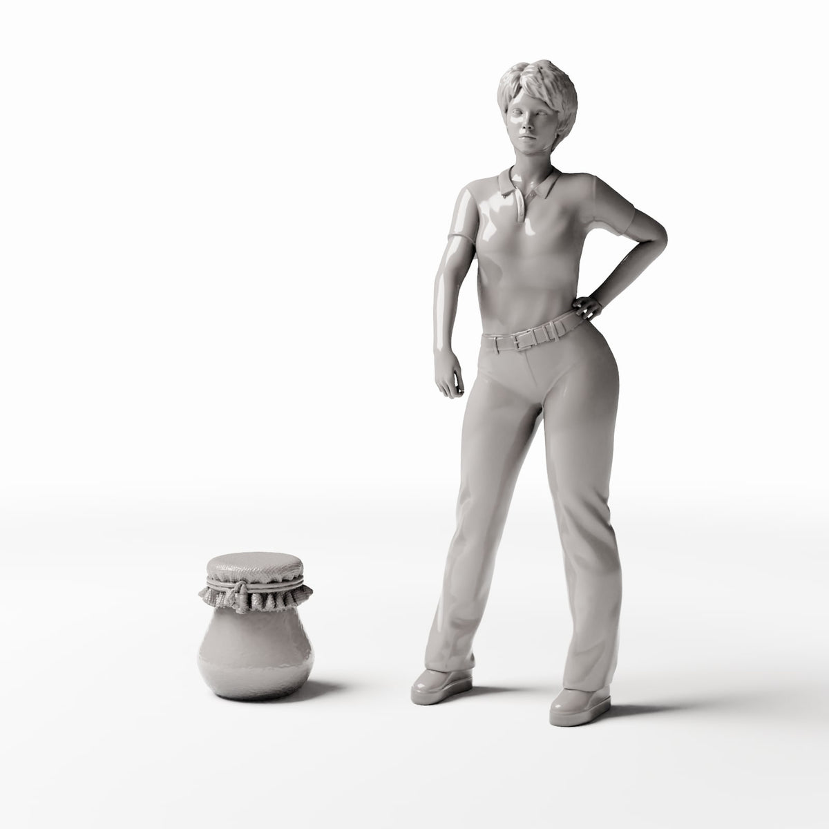 Diorama model-building product photo 1: Diorama Kitchen: Handcrafted Miniature Jug (Ref. 1361D)