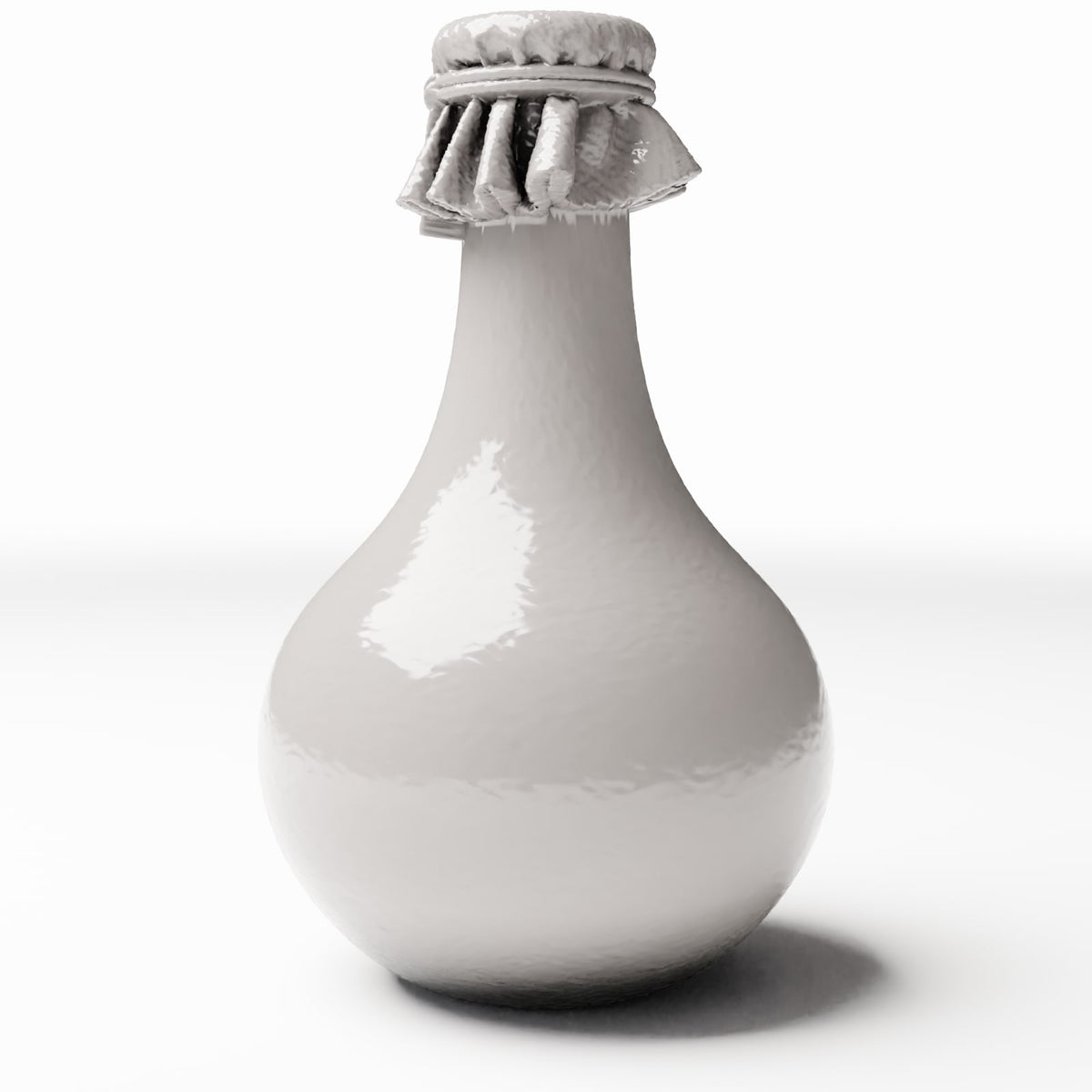 Diorama model-building product photo 2: Diorama Kitchen: Rustic Miniature Clay Jug (Ref. 1363D)