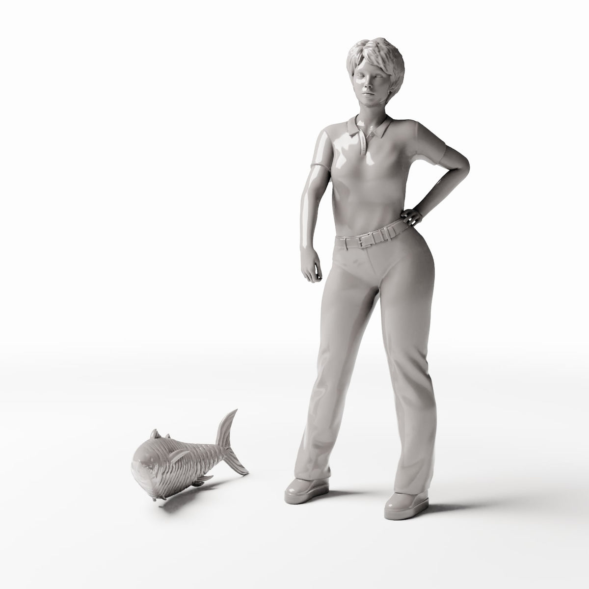 Diorama Modellbau Produktfoto 1: Diorama Küche: Thunfisch für die Miniaturküche (Ref. 1395D)