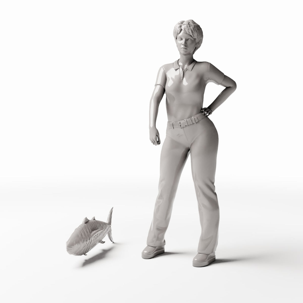 Diorama Modellbau Produktfoto 1: Diorama Küche: Thunfisch für die Miniaturküche (Ref. 1397D)
