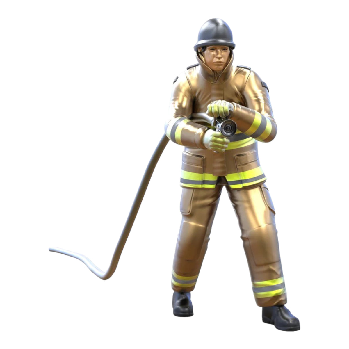 Miniature Figure: Firefighter 1 (No. 140) – 3drifter