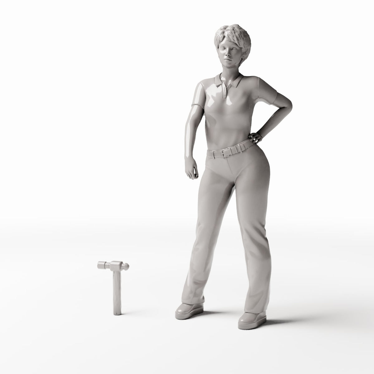 Diorama model-building product photo 1: Diorama Workshop: Blacksmith’s Hammer Diorama Tool (Ref. 1401D)