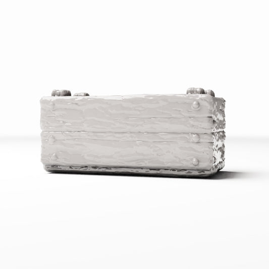 Diorama model-building product photo 0: Diorama Supplies: Small Market Crate with Wood Grain (Ref. 1426D)