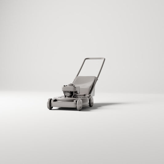 MyPortal 142 0: Diorama terrain: petrol lawn mower for the garden (Ref. 142D)
