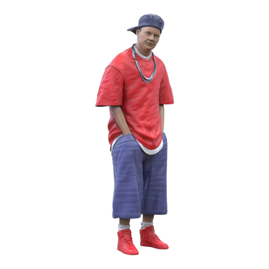 Produktfoto Diorama und Modellbau Miniatur Figur: Homie | Gangster | Hip Hopper 1
