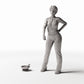 Diorama Modellbau Produktfoto 1: Diorama Küchenzubehör: Küchenmörser mit Stößel (Ref. 1436D)