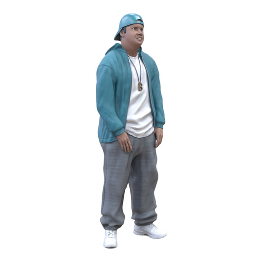 Produktfoto Diorama und Modellbau Miniatur Figur: Homie | Gangster | Hip Hopper 2