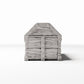 Diorama model-building product photo 2: Diorama Storage: Large Treasure Chest with Padlock (Ref. 1463D)