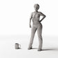 Diorama model-building product photo 1: Diorama Kitchen: Rustic Wooden Mug for Miniature Kitchens (Ref. 1480D)