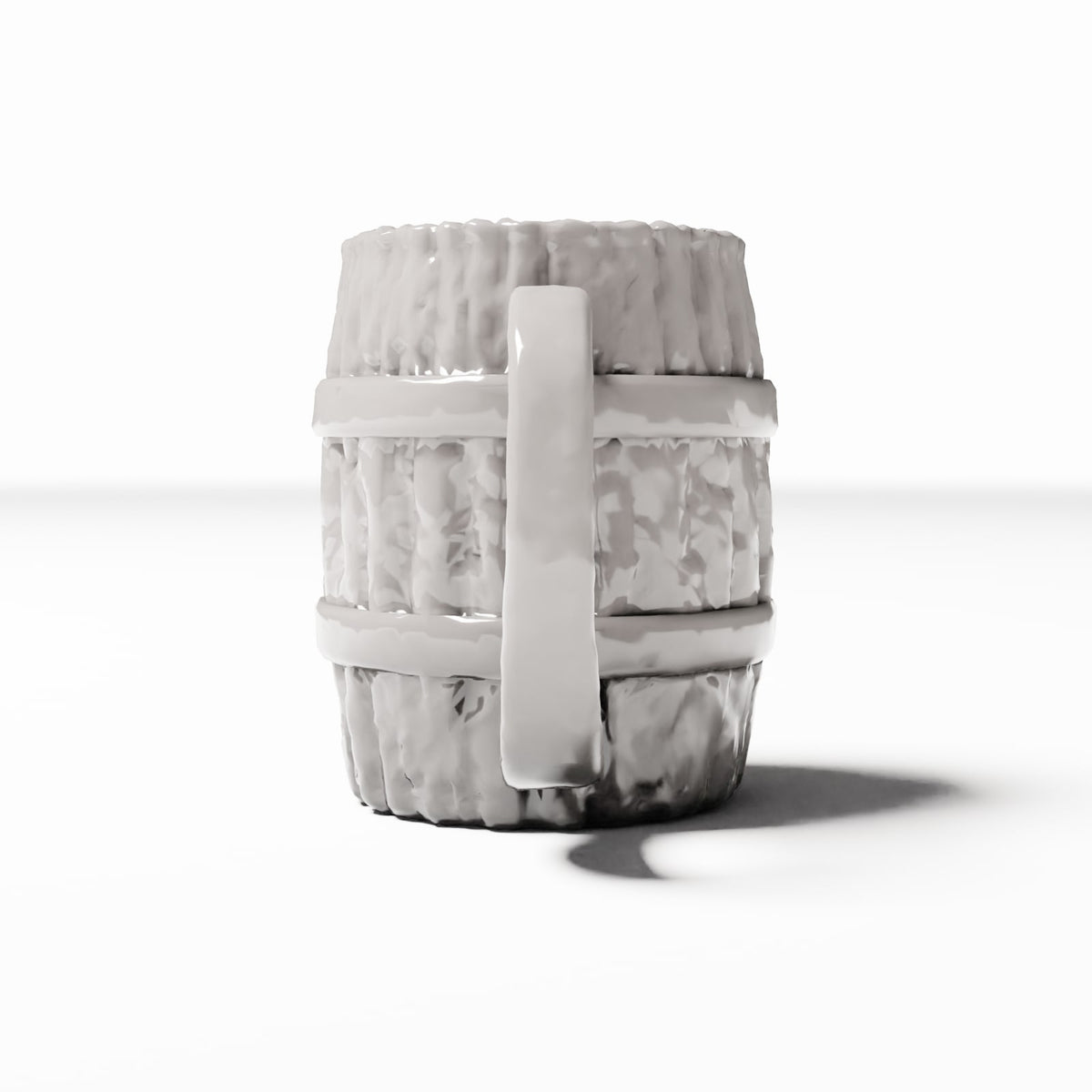 Diorama model-building product photo 2: Diorama Kitchen: Rustic Wooden Mug for Miniature Kitchens (Ref. 1480D)