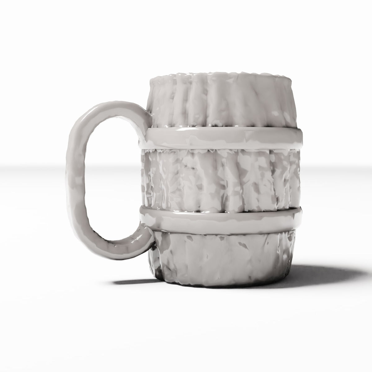Diorama model-building product photo 3: Diorama Kitchen: Rustic Wooden Mug for Miniature Kitchens (Ref. 1480D)
