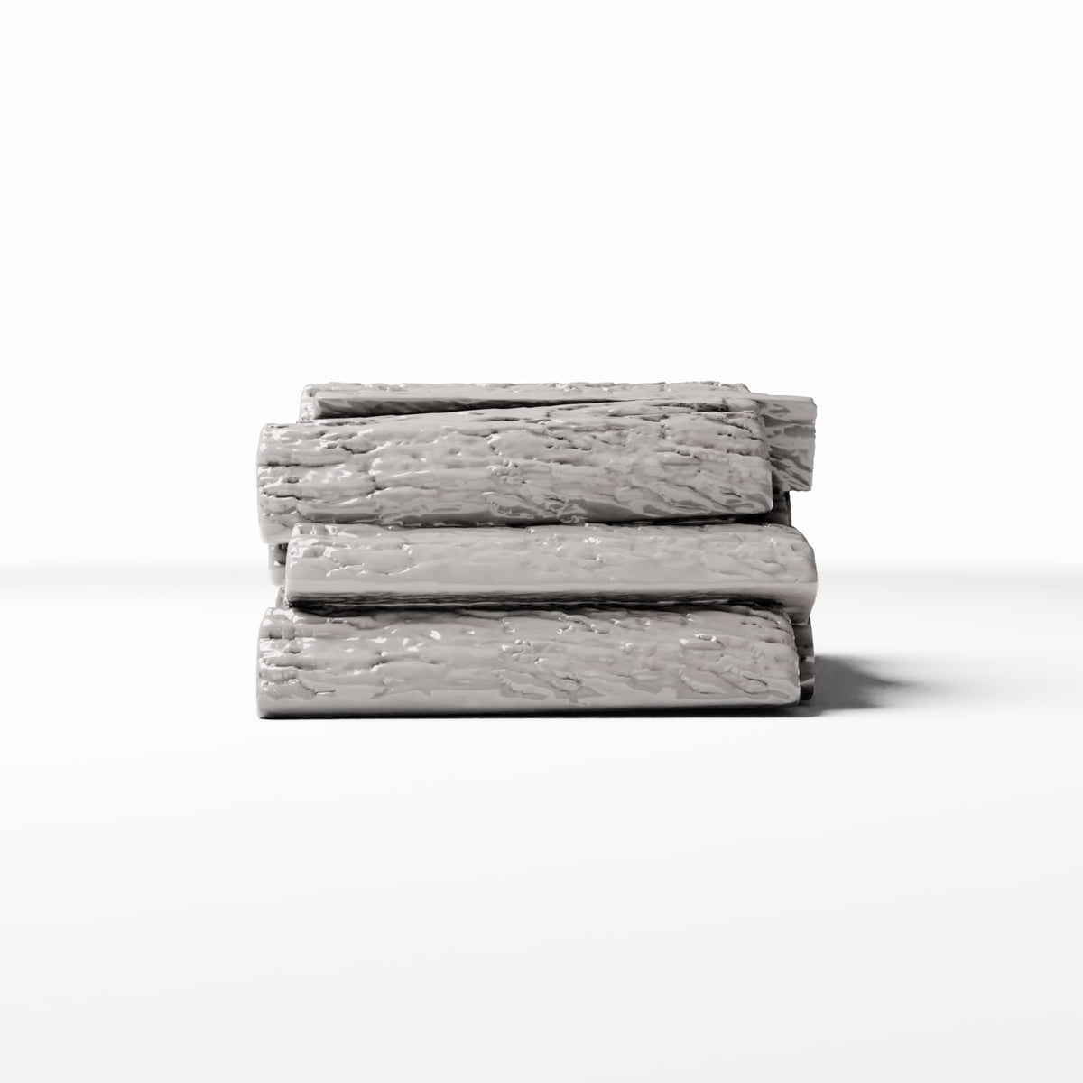 Diorama model-building product photo 2: Diorama Workshop: Firewood Stack for Workshop Dioramas (Ref. 1481D)