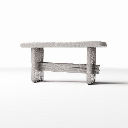 Diorama model-building product photo 0: Diorama Furniture: Rustic Wooden Bench Miniature (Ref. 1487D)