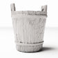 Diorama model-building product photo 3: Diorama Household: Rustic Wooden Bucket for Diorama Interiors (Ref. 1489D)
