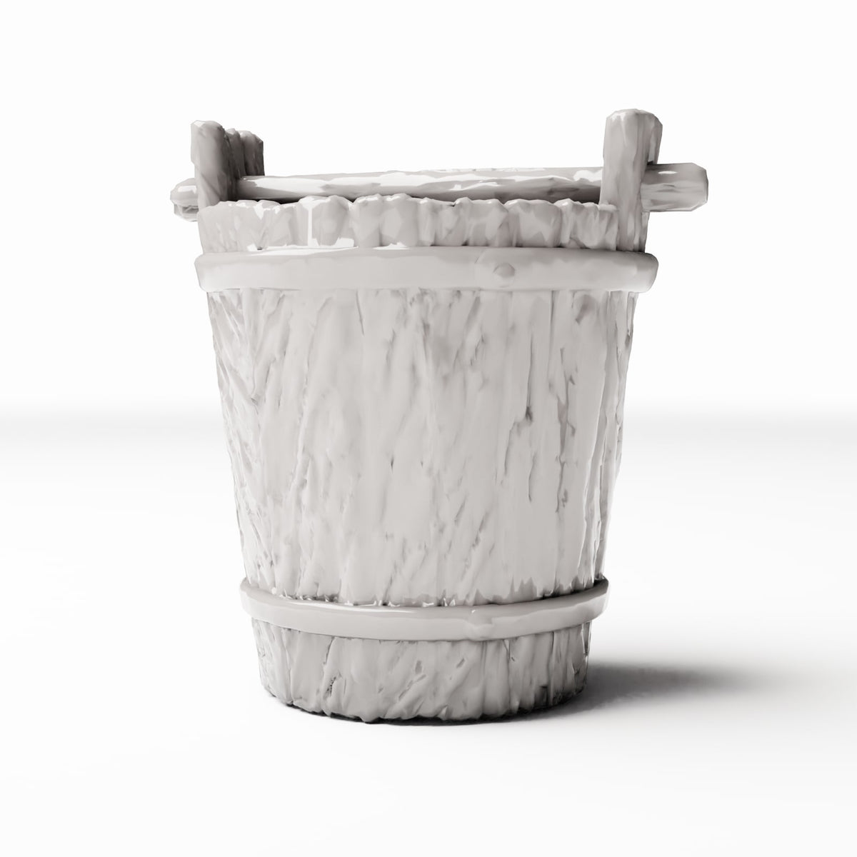 Diorama model-building product photo 0: Diorama Accessories: Rustic Wooden Bucket for Miniature Scenes (Ref. 1490D)