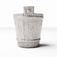 Diorama model-building product photo 2: Diorama Accessories: Rustic Wooden Bucket for Miniature Scenes (Ref. 1490D)