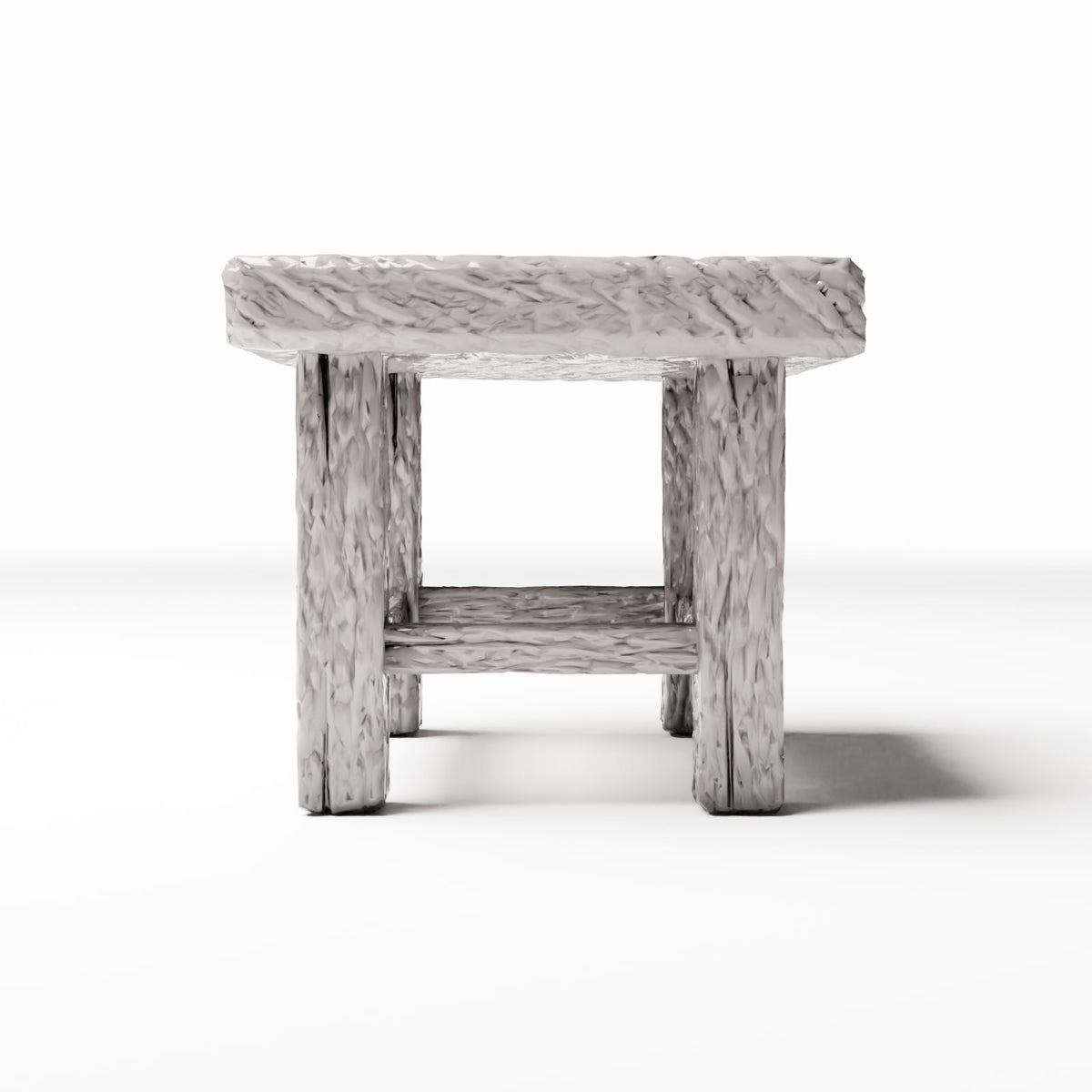 Diorama Modellbau Produktfoto 2: Diorama Möbel: Rustikaler Miniaturstuhl aus Holz (Ref. 1493D)