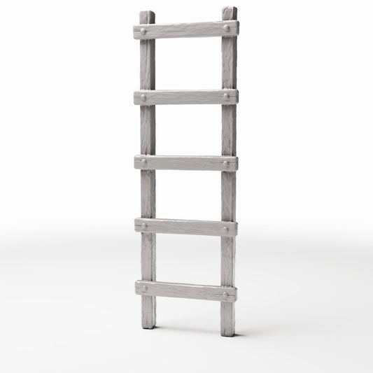 Diorama model-building product photo 0: Diorama Workshop: Rustic Miniature Ladder (Ref. 1497D)