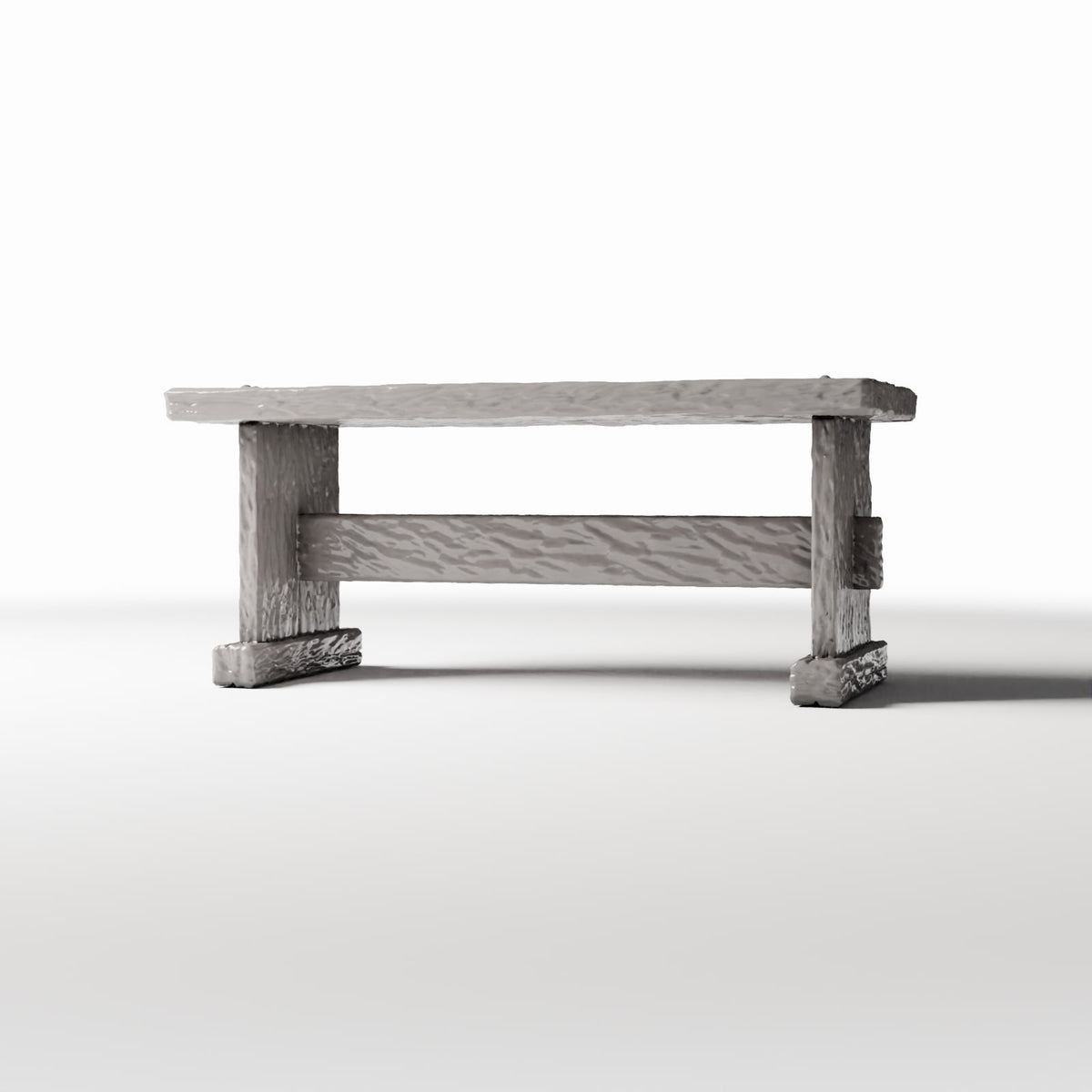Diorama model-building product photo 0: Diorama Kitchen: Rustic Wooden Table for the Miniature Kitchen (Ref. 1499D)
