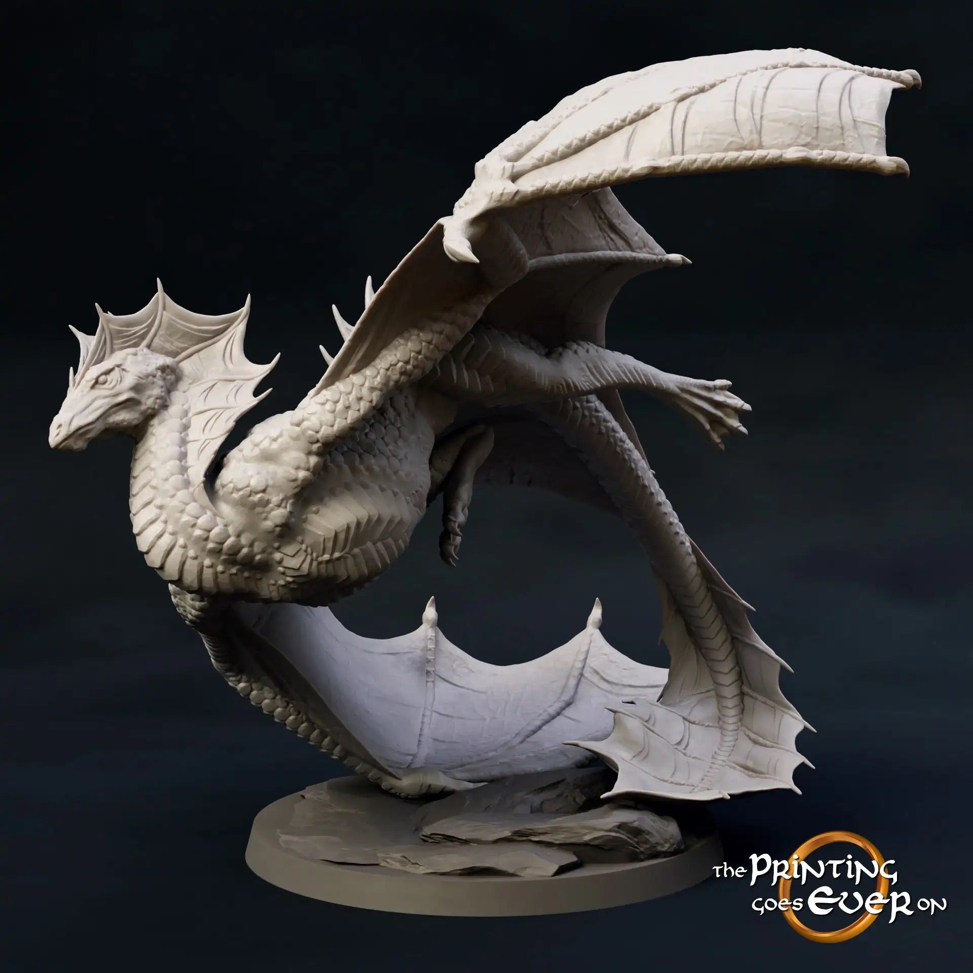 Product photo Tabletop 28mm The Printing Goes Ever On (TPGEO) 0: Wyvern: Winged Monster - Opponent
