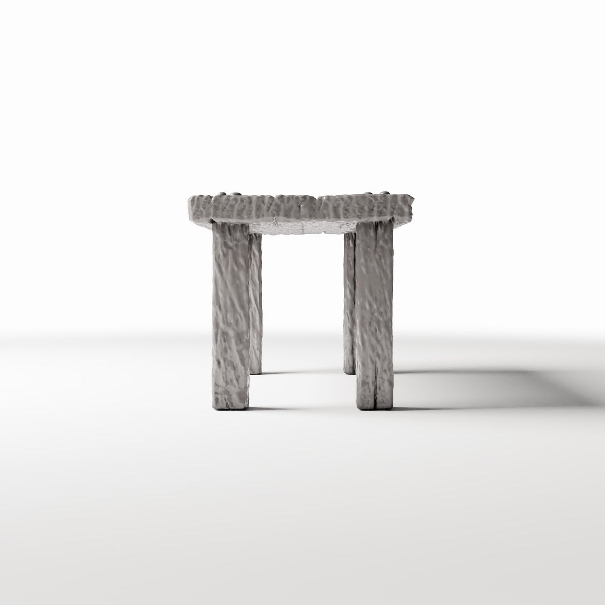 Diorama model-building product photo 2: Diorama Kitchen: Rustic Wooden Table for the Miniature Kitchen (Ref. 1502D)