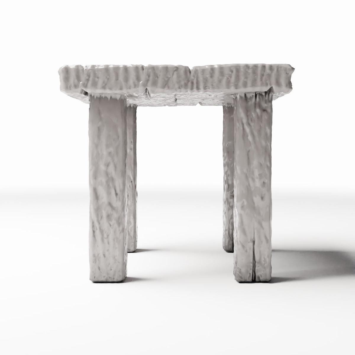 Diorama model-building product photo 2: Diorama Kitchen: Rustic Wooden Table for the Miniature Kitchen (Ref. 1503D)