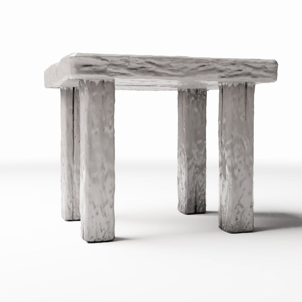 Diorama model-building product photo 3: Diorama Kitchen: Rustic Wooden Table for the Miniature Kitchen (Ref. 1503D)