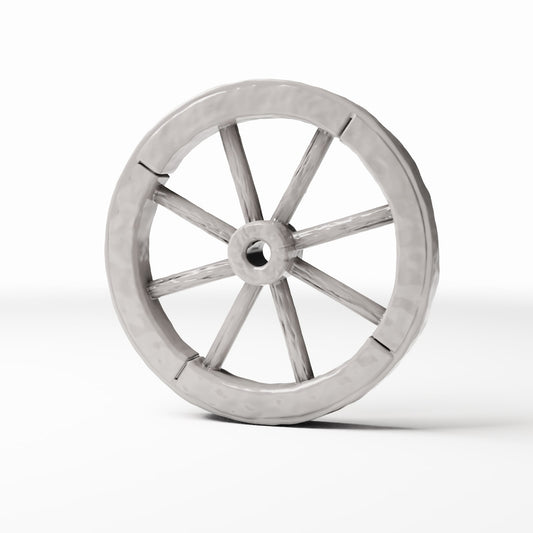 Diorama model-building product photo 0: Diorama Workshop: Wooden Wagon Wheel (Ref. 1508D)