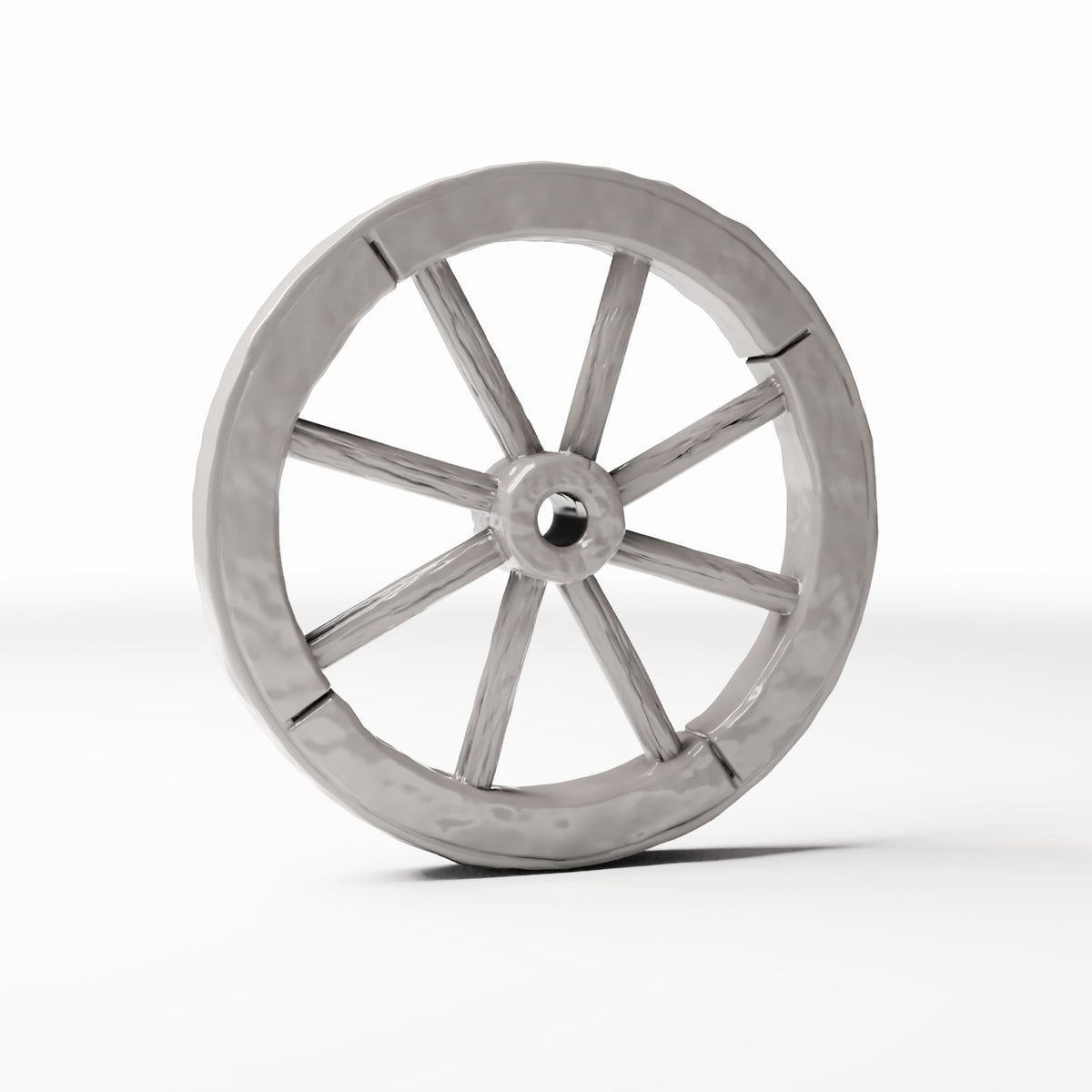 Diorama model-building product photo 3: Diorama Workshop: Wooden Wagon Wheel (Ref. 1508D)