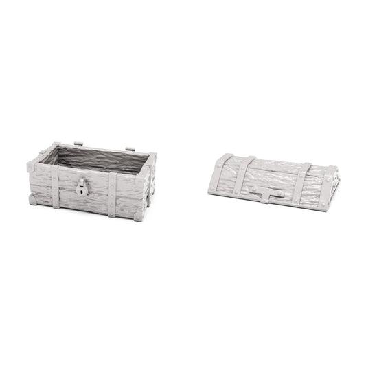 Diorama model-building product photo 0: Diorama Supplies: Open Treasure Chest (Ref. 1523D)