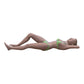 Product photo diorama and model building miniature figure: Woman at the beach 3