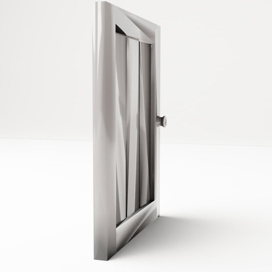 MyPortal 158 0: Diorama Furniture: Tall Cabinet Door with Knob (Ref. 158D)