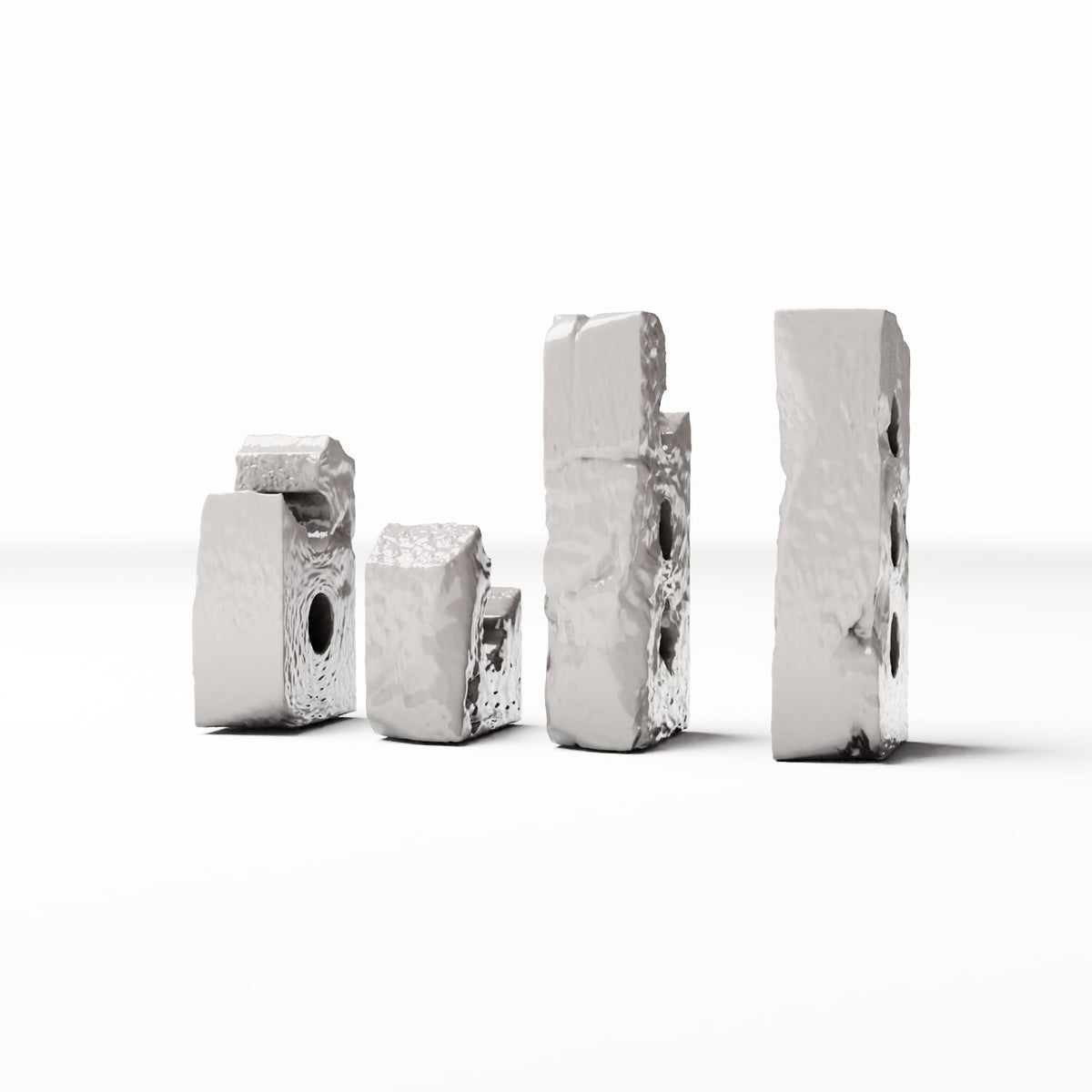 Diorama model-building product photo 0: Military Diorama: Wall Segments for Field Shelter (Ref. 1620D)