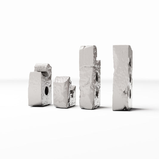 Diorama model-building product photo 0: Military Diorama: Wall Segments for Field Shelter (Ref. 1620D)