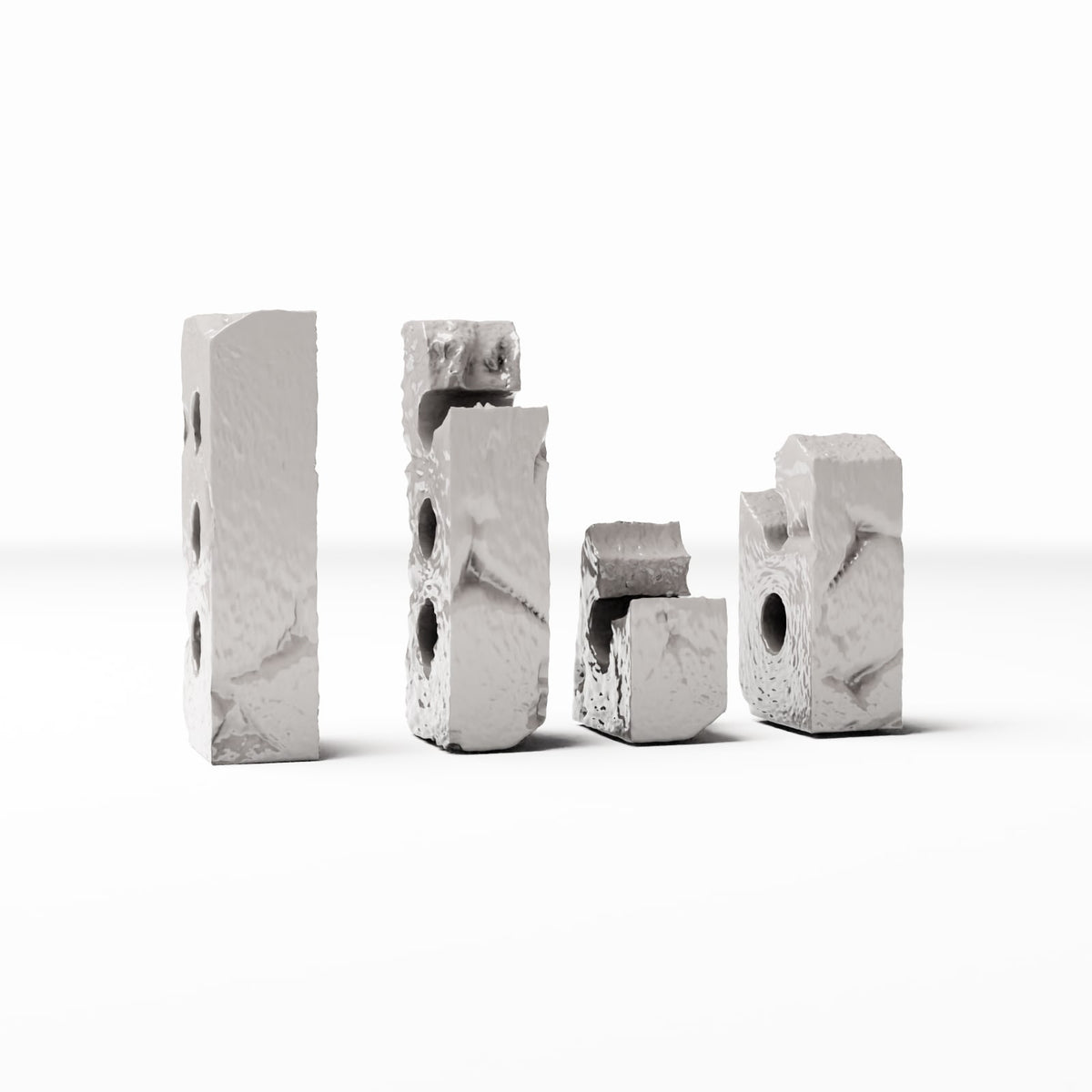 Diorama model-building product photo 3: Military Diorama: Wall Segments for Field Shelter (Ref. 1620D)