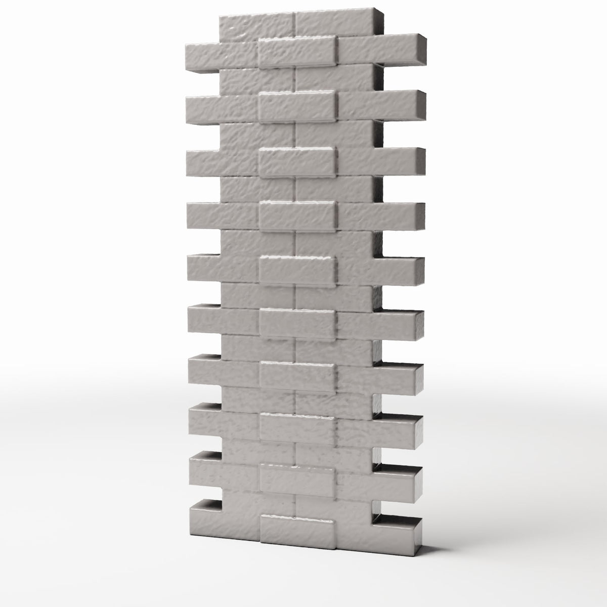 Diorama model-building product photo 0: Diorama Building Detail: Damaged Brick Wall Section (Ref. 1623D)