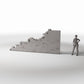 Diorama model-building product photo 1: Diorama Building: Damaged Brick Wall as a Building Detail (Ref. 1627D)
