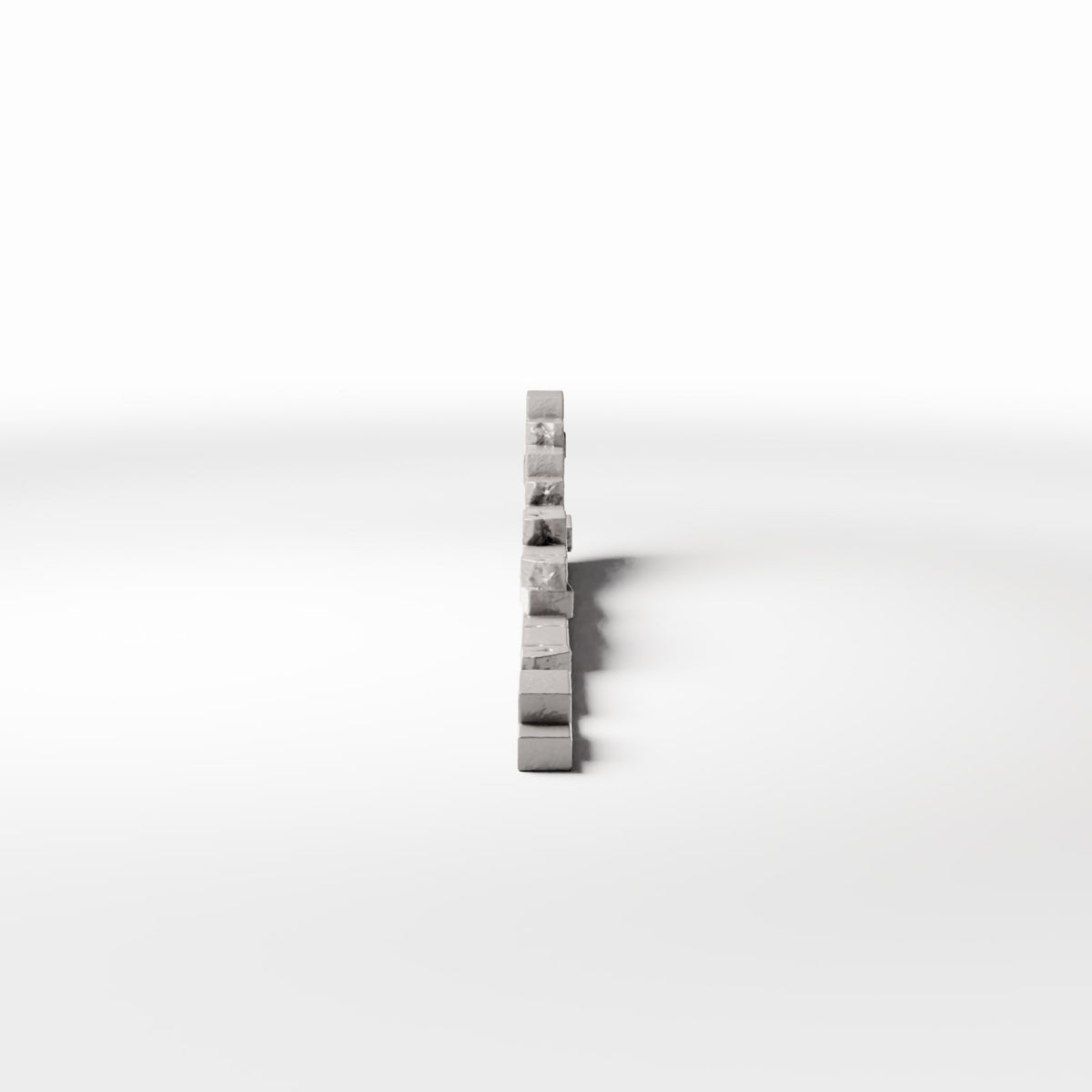 Diorama model-building product photo 2: Diorama Architecture: Damaged Brick Wall as a Building Detail (Ref. 1628D)