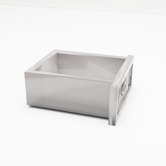 MyPortal 162 0: Diorama Furniture: Tall Kitchen Pull-Out Cabinet with Drawer (Ref. 162D)