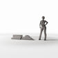 Diorama model-building product photo 1: Diorama Building Elements: Wall Sections for Field Camps (Ref. 1636D)
