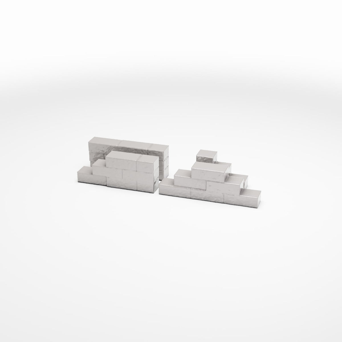 Diorama model-building product photo 0: Diorama Building Elements: Wall Sections for Field Camps (Ref. 1636D)