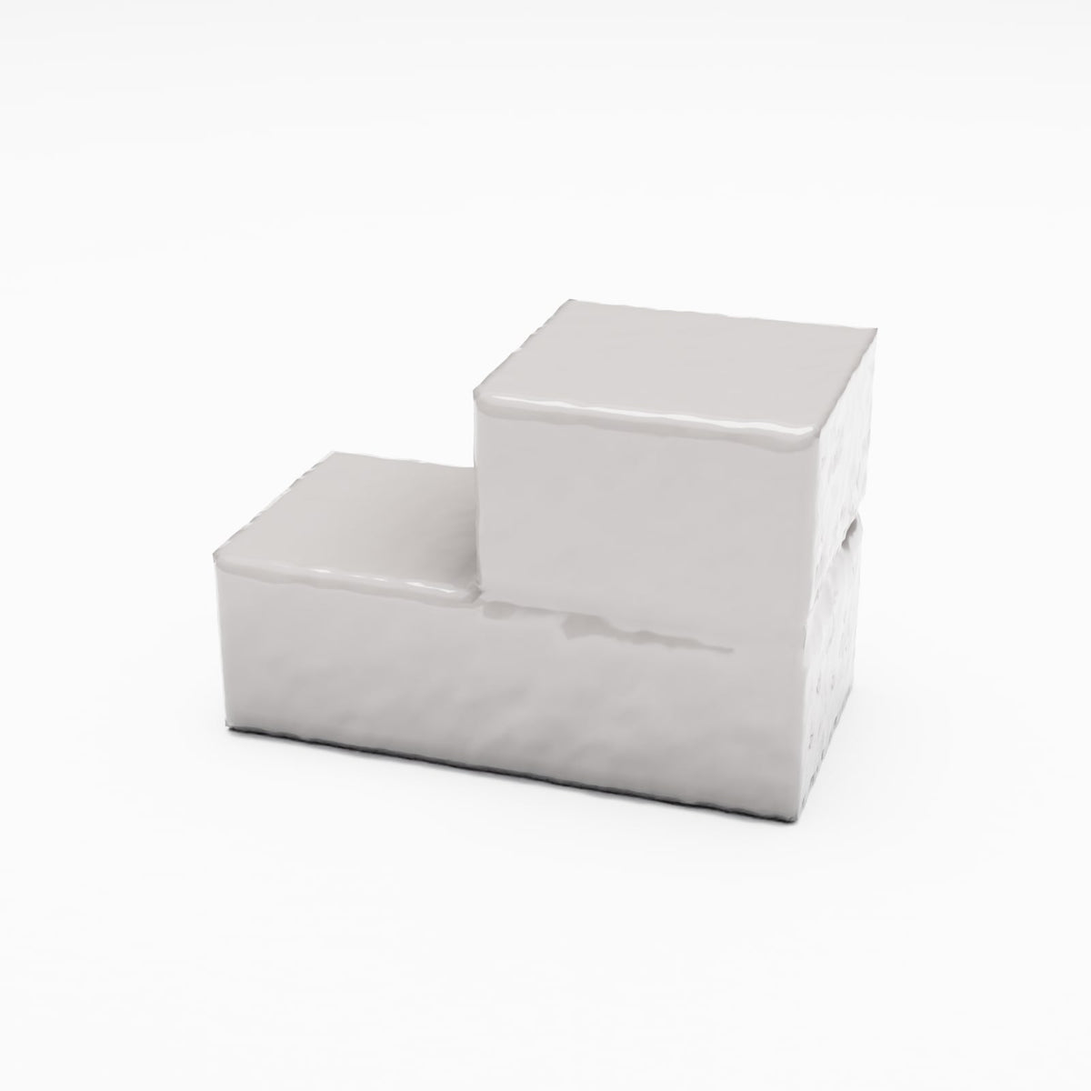 Diorama model-building product photo 0: Diorama Building Detail: Stepped Wall Section (Ref. 1639D)